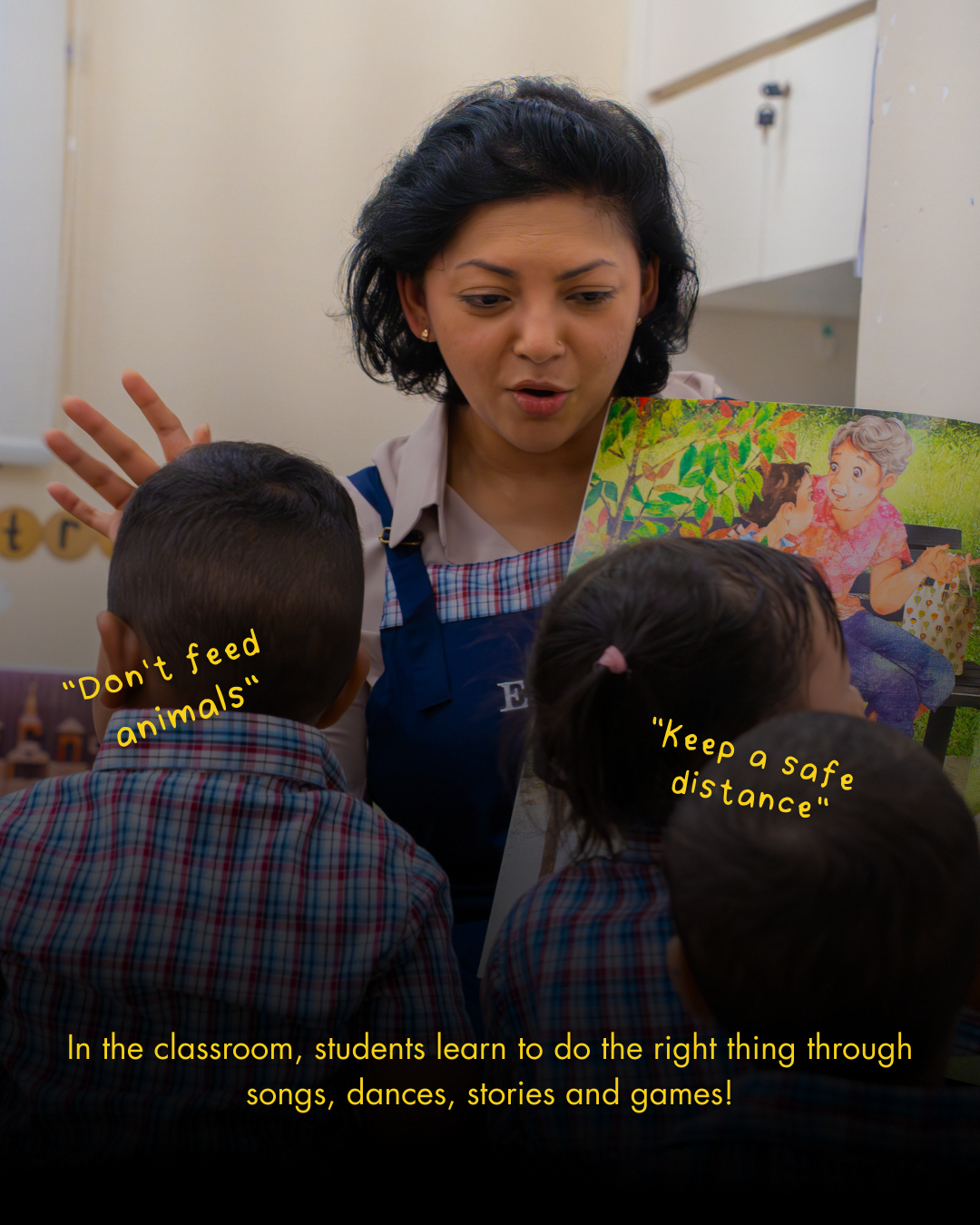 Educational materials for teaching children about wildlife