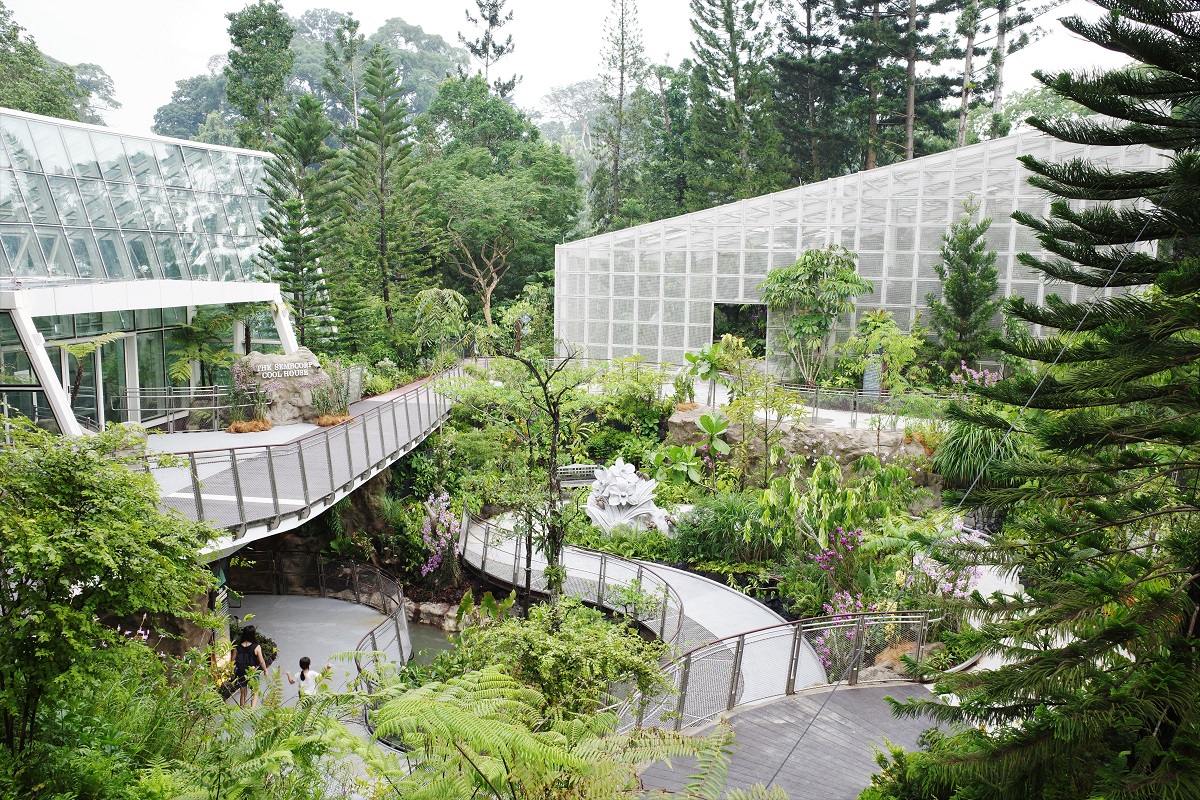 Secret Ravine of the National Orchid Garden circa 2023